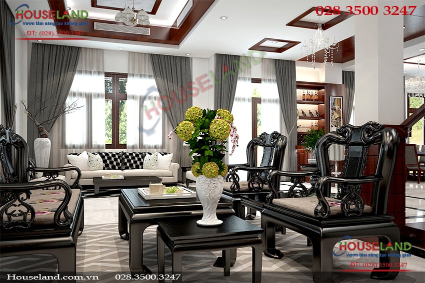 Mẫu thiết kế nội thất biệt thự hiện đại đẹp ở Quảng Bình